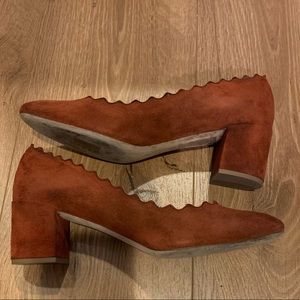 Chloe Lauren block heel pumps 37